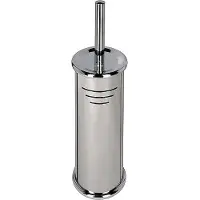 Geesa WC-Bürstenhalter Hotel Chrom Wandhalterung Schwarze Bürste