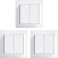 Senic Friends of Hue Wandschalter Weiß Matt 3er-Pack Schalter Für Smart-Lampen
