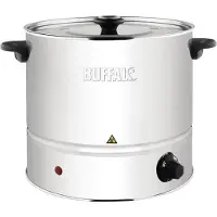 Buffalo Gastro Dampfgarer - 6 Liter, Edelstahl, 230V
