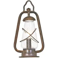 Elstead Lighting Elstead Miners Außen-Stehleuchte E27 Alte Bronze IP44