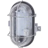 Ledino Pesch 8, Oberfläche, Oval, 1 Glühbirne(n), 4000 K, IP44, Silber