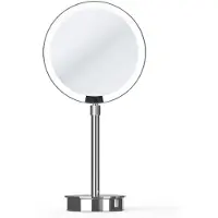 DECOR WALTHER Make-up Spiegel Just Look Plus SR LED Chrome (5-fache Vergrößerung)