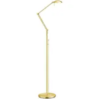 Knapstein Maia-S LED-Leseleuchte-Messing-matt-mit LED (2700K)