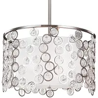 Elstead Lighting Elstead Lexi Hängeleuchte E27 3-fach Poliertes Nickel