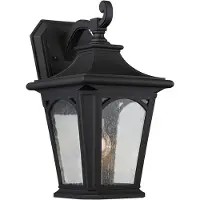QUOIZEL Bedford Outdoor Wandleuchte schwarz Quoizel QZ-BEDFORD2-M