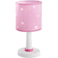 DALBER Kinderzimmer-Tischlampe Sweet Dreams zartes Rosa