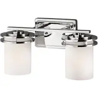 Elstead Lighting Elstead Hendrik LED Wandleuchte G9 2-fach Poliertes Chrom IP44