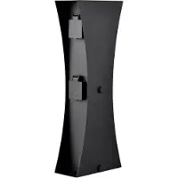 Ledino Steckdosensäule 4er Connect D4A, anthrazit Outdoor für Mähroboter, Rasemäher
