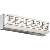Elstead Lighting Elstead Zolon LED Wandleuchte 3-fach Chrom IP44
