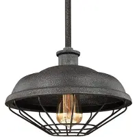 Elstead Lighting Lennex Pendelleuchte Schiefergraues Metall Feiss FE-LENNEX-P