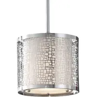 Elstead Lighting Elstead Joplin Hängeleuchte E27 Chrom
