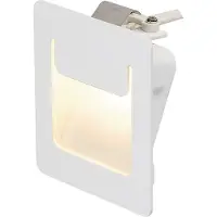 SLV LED-Einbauleuchte Downunder Pur 8cm weiß