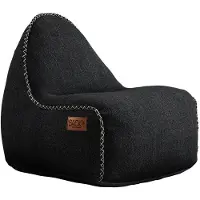 SACKit RETROit Cobana Junior Outdoor Kindersitzsack mit Hocker schwarz