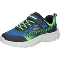 SKECHERS Low Sneaker NORVO, 221-011: Deutsch:35, Color:blau-kombi