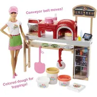 Mattel Pizza Baker Spielset mit Clay Dough