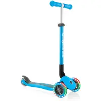 Globber Primo 3-Rad faltbarer Kinderroller - Himmelblau