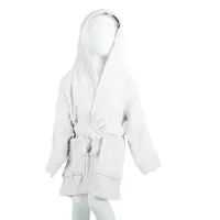The One Towelling Kinder Bademantel Kids Bathrobe white 135/150