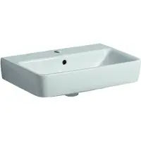 Geberit Renova Compact Waschtisch, 550x370mm, 226155000, Farbe: Weiß