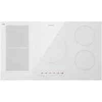 Klarstein Induktionskochfeld, Glaskeramik Kochfeld, Induktionskochfeld mit 5 Platten, Einbau-Induktionskochfeld mit Touch-Display, Digitalanzeige und Timer-Funktion, Schnelles Aufheizen, 9000 Watt