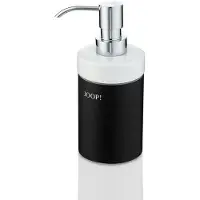 JOOP! JOOP Bad-Accessoires Chromeline Black Seifenspender L 9 cm, B 9 cm, H 19 cm - schwarz