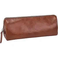 Leonhard heyden Leder Schlampermäppchen Cambridge Pencil Case Cognac braun