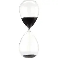 Pols Potten Sanduhr Sandglass Ball Black XL