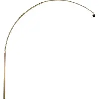 QAZQA Bogen aus Messing für XXL Bogenlampe ohne Sockel