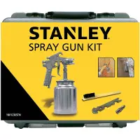 Stanley Druckluft Saugbecher - Farb - Spritz - Pistole, Spray Gun