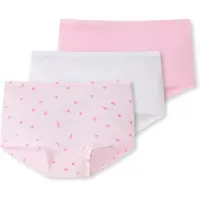 Schiesser Panties 3er-Pack Basic Kids in rosa mix 2 | Gr.: 128