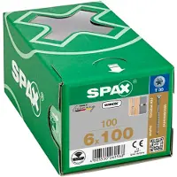 Spax Justierschraube Flachkopf T-Star Plus T30 Halterillen 4cut Wirox