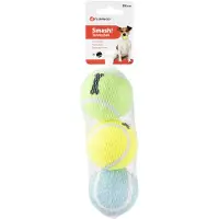 Flamingo - Dog Toy - Smash Tennis Balls - 6.5 cm x 3