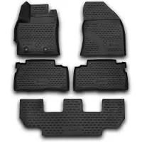 Novline 3D Gummimatten Passgenaue Fußmatten Toyota Verso 2013-5tlg