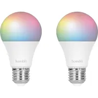 Hombli - Smarte E27-Glühbirne - Farbe und einstellbares Weiß - Aktionspaket