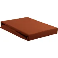 Beddinghouse Hoeslaken Steenrood (Jersey)-160 x 200/220 cm