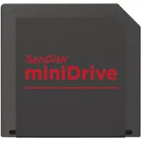 SanDisk Ultra miniDrive, SDXC, 30 MB/s, Schwarz, 23 mm, 4 mm