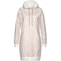 LASCANA Sweatkleid in nougat-beige | Gr.: 40-42