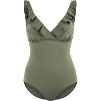 Jette Badeanzug in Oliv - 40D-Cup