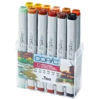 Copic Layoutm. Set Herb Stückfarben 12 Stück