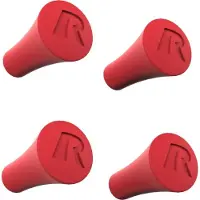Ram Mounts RAP-UN-CAP-4-REDU, Universal, Rot, Einfarbig, Gummi, RAM X-Grip, 22,7 g