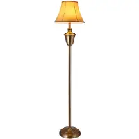 Lux.pro Stehleuchte 160x35 Messing Stehlampe 1 x E27 Lampe Leuchte Standleuchte Retro []
