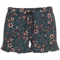 S.oliver Red Label Schlafshorts mehrfarbig Gr. 32/34 für Damen. Basic. Nachhaltig.
