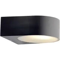 Brilliant Außenwandleuchte Tyler | dekorative Außenbeleuchtung | Metall/Glas | schwarz | spritzwassergeschützt | IP44 | 1x E27 max. 60 W