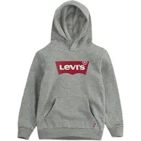 Levi's Kapuzenpullover - Fledermausflügel - Grau Meliert - - 14 Jahre (164) - Kapuzenpullover