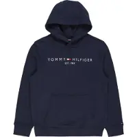Tommy Hilfiger Kapuzenpullover - Essential - Organic - Twilight - - 3 Jahre (98) - Kapuzenpullover