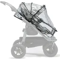 TFK Regenschutz für Duo Kinderwagen (1 Stück)