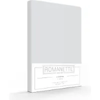 Romanette Kopfkissenbezüge Light Grey (Baumwolle) (2er Set)