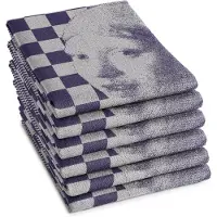 DDDDD Teetücher Girl With a Pearl Blau (6-teilig)