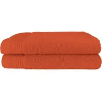 The One Towelling Badetuch 'Deluxe' T1-DELUXE70 terra spice 70 x 140 cm