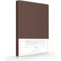 Romanette Kopfkissenbezüge Brown (Baumwolle) (2er Set)