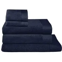 Seahorse Badtextilien-Set Pure Indigo (5er Set)